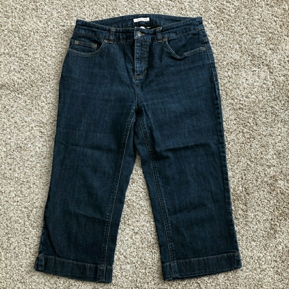 Jones New York Cropped Jeans